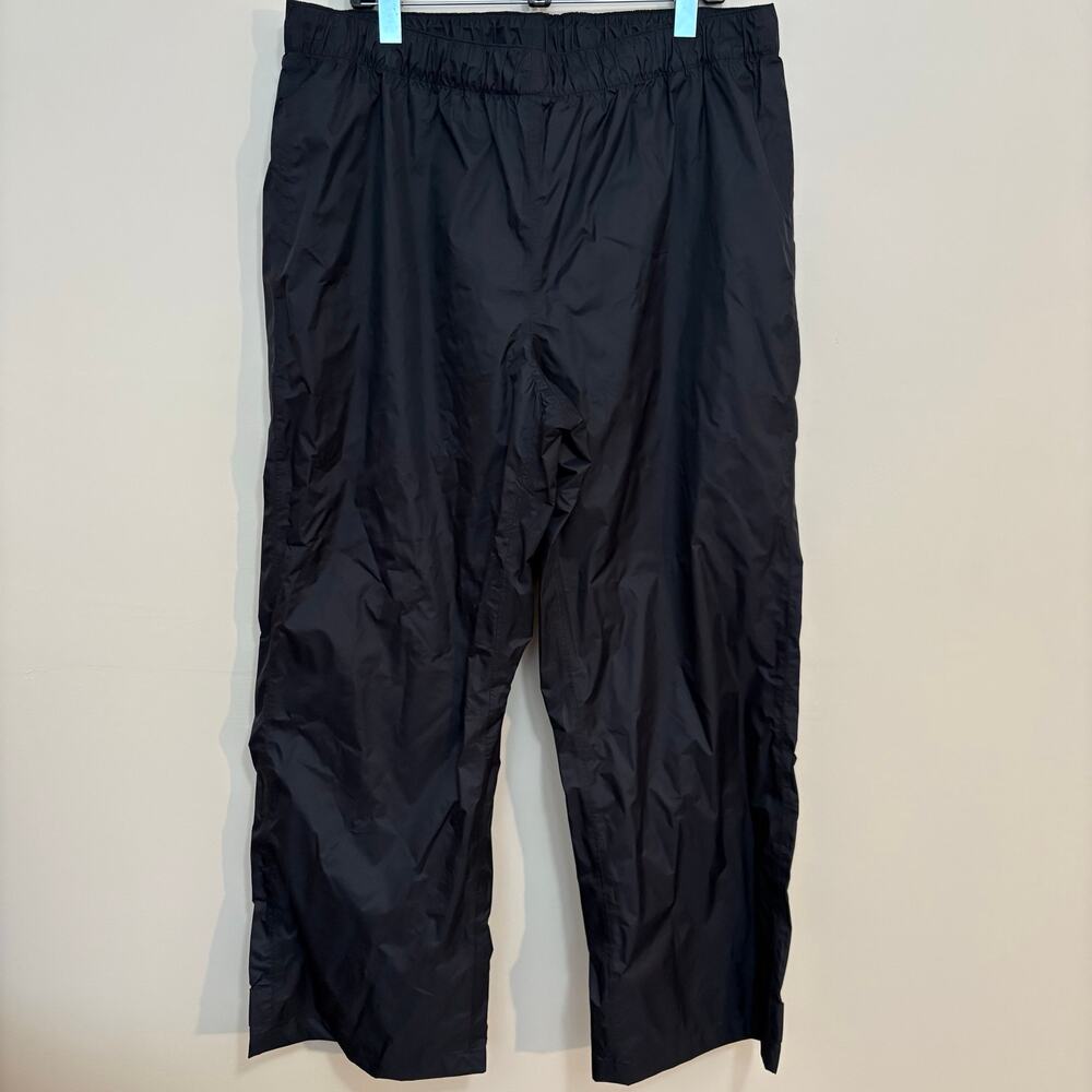Columbia Rebel Roamer Rain Pants Mens XL Short Black Waterproof Omni Tech Camp